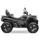CFMOTO CFORCE 625 EFI EPS, pitkä, harmaa, T3b